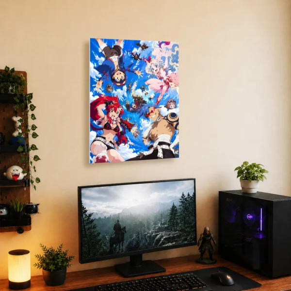 Anime Metal Poster Wall Decor - Gurren - E - Image 5