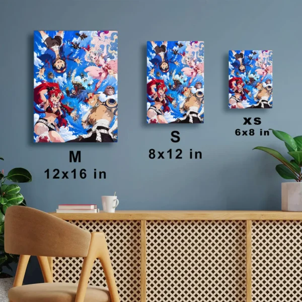 Anime Metal Poster Wall Decor - Gurren - E - Image 7