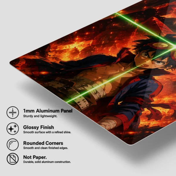 Anime Metal Poster Wall Decor - Gurren - G - Image 6