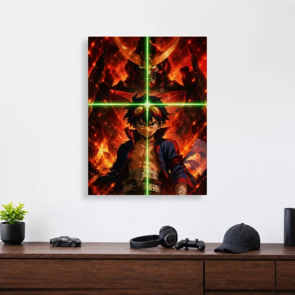 Anime Metal Poster Wall Decor - Gurren - G - Image 4