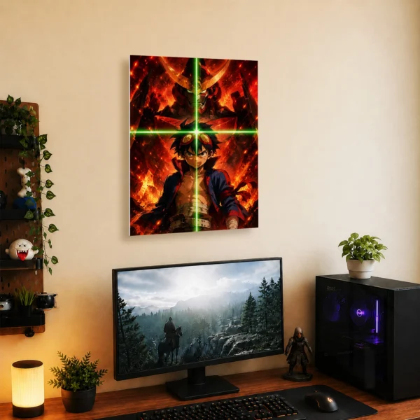 Anime Metal Poster Wall Decor - Gurren - G - Image 5