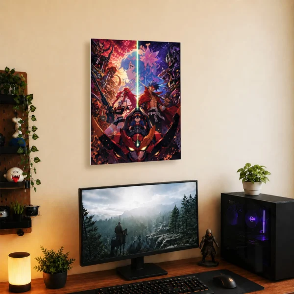 Anime Metal Poster Wall Decor - Gurren - H - Image 5