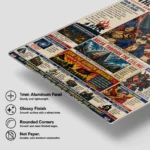 Anime Metal Poster Wall Decor - Gurren - I - Image 6