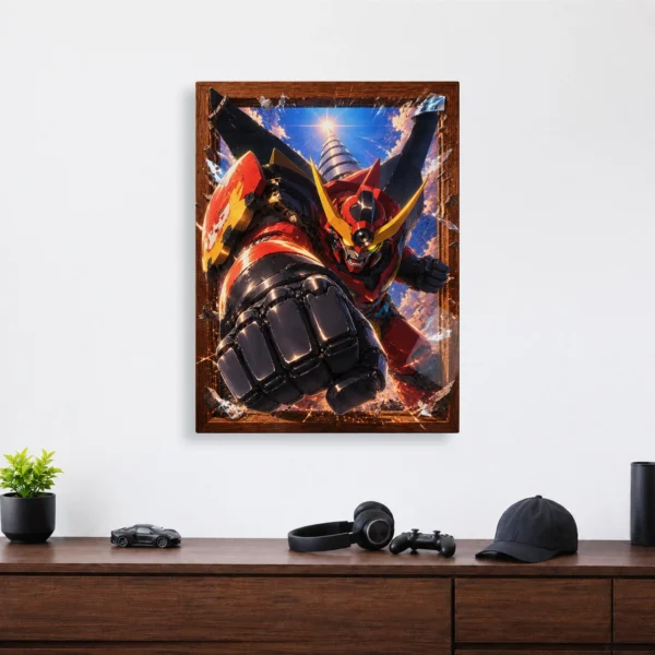 Anime Metal Poster Wall Decor - Gurren - J - Image 4
