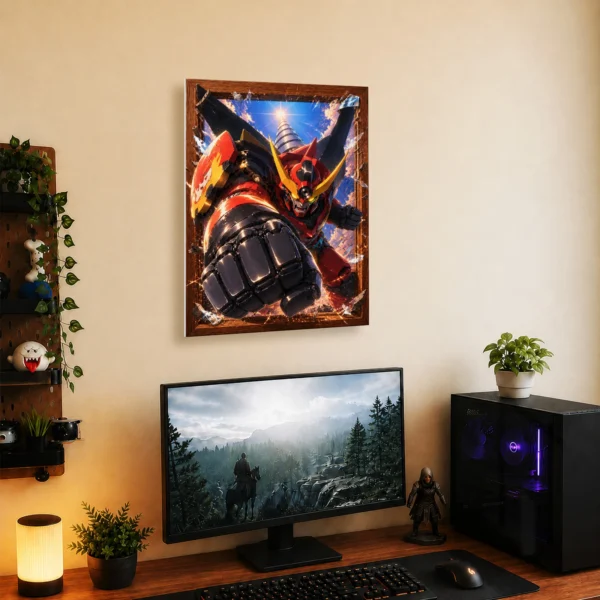 Anime Metal Poster Wall Decor - Gurren - J - Image 5