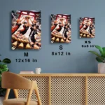 Anime Metal Poster Wall Decor - Volleyball Team - Image 7