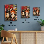 Anime Metal Poster Wall Decor - Volleyball Team - A - Image 7