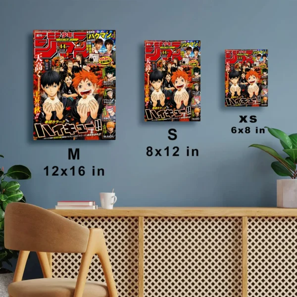 Anime Metal Poster Wall Decor - Volleyball Team - A - Image 7