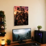 Anime Metal Poster Wall Decor - Volleyball Team - B - Image 5