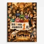 Anime Metal Poster Wall Decor - Volleyball Team - C