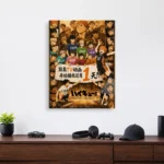 Anime Metal Poster Wall Decor - Volleyball Team - C - Image 4
