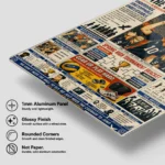 Anime Metal Poster Wall Decor - Volleyball Team - D - Image 6