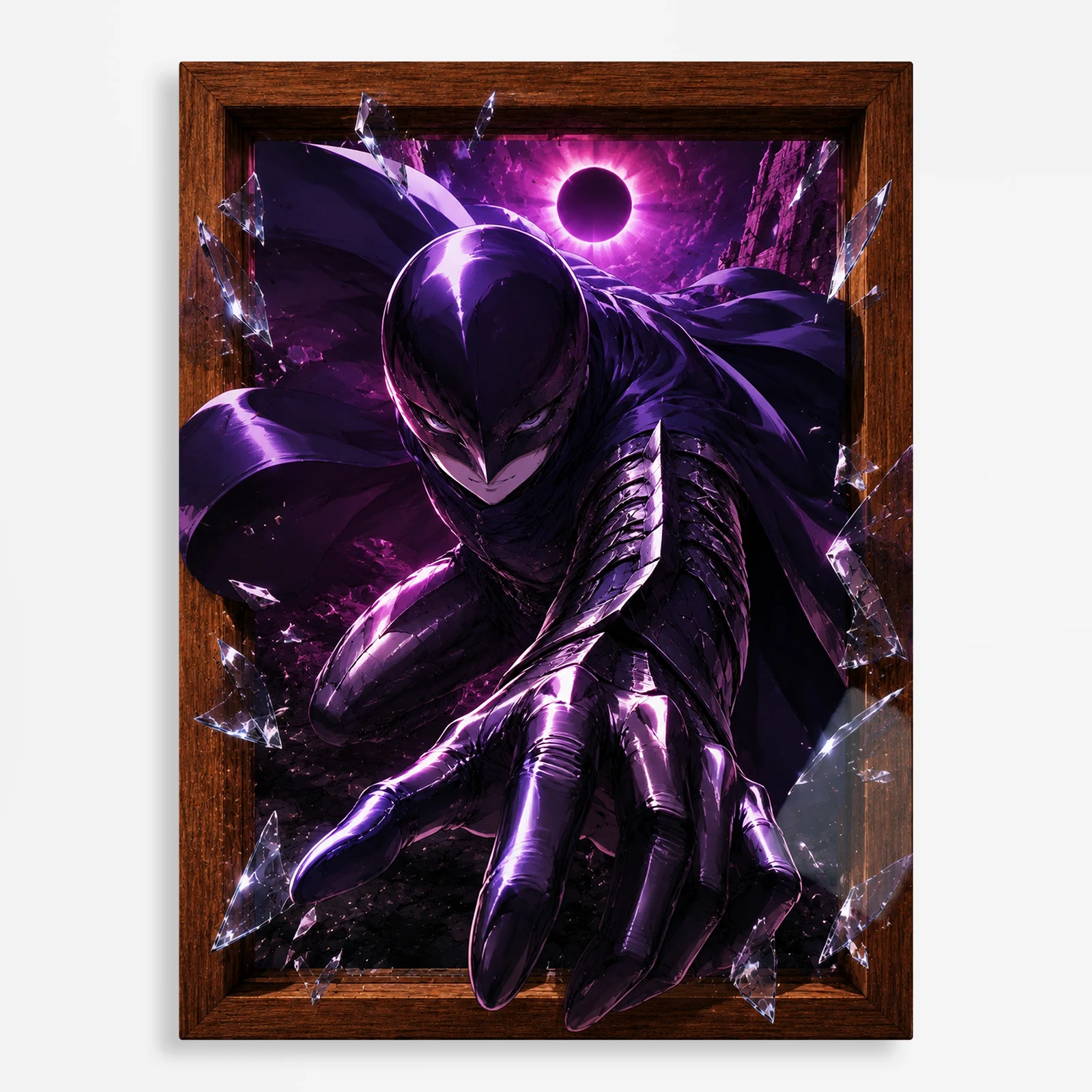 anime metal poster (18) s1 Anime Metal Poster Wall Decor - Dark Fantasy Femto - Image 1