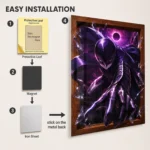 Anime Metal Poster Wall Decor - Dark Fantasy Femto - Image 2