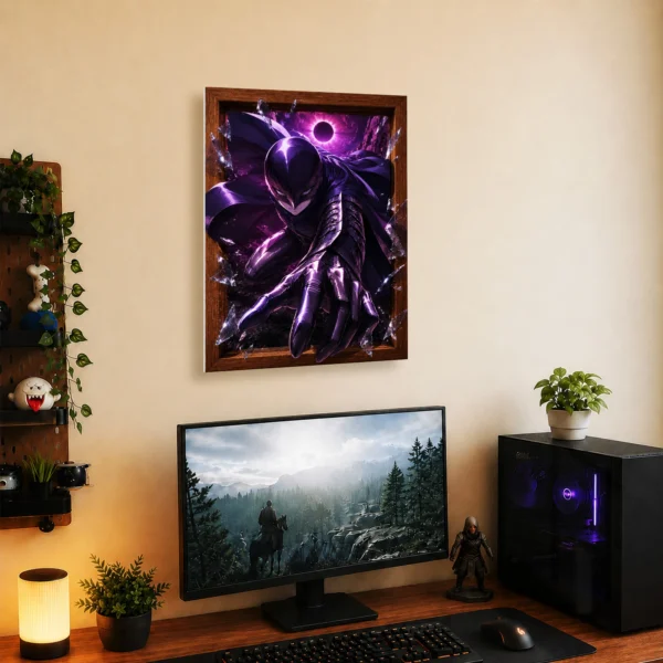 Anime Metal Poster Wall Decor - Dark Fantasy Femto - Image 5