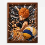 Anime Metal Poster Wall Decor - Volleyball Team - E