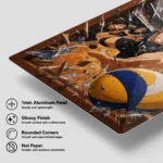 Anime Metal Poster Wall Decor - Volleyball Team - E - Image 6