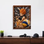 Anime Metal Poster Wall Decor - Volleyball Team - E - Image 4