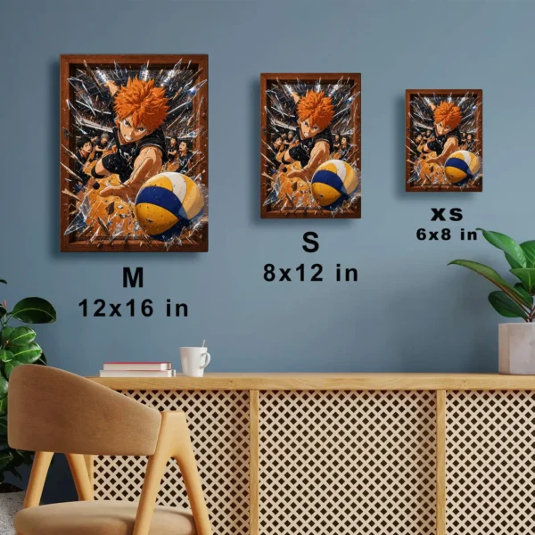Anime Metal Poster Wall Decor - Volleyball Team - E - Image 7