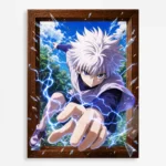 Anime Metal Poster Wall Decor - HXH Killua