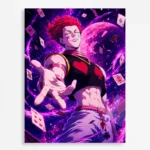 Anime Metal Poster Wall Decor - HXH Hisoka
