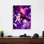 Anime Metal Poster Wall Decor - HXH Hisoka - Image 4