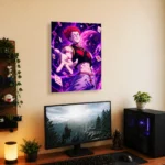 Anime Metal Poster Wall Decor - HXH Hisoka - Image 5