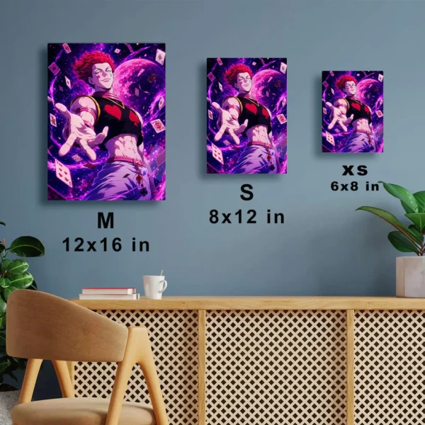 Anime Metal Poster Wall Decor - HXH Hisoka - Image 7