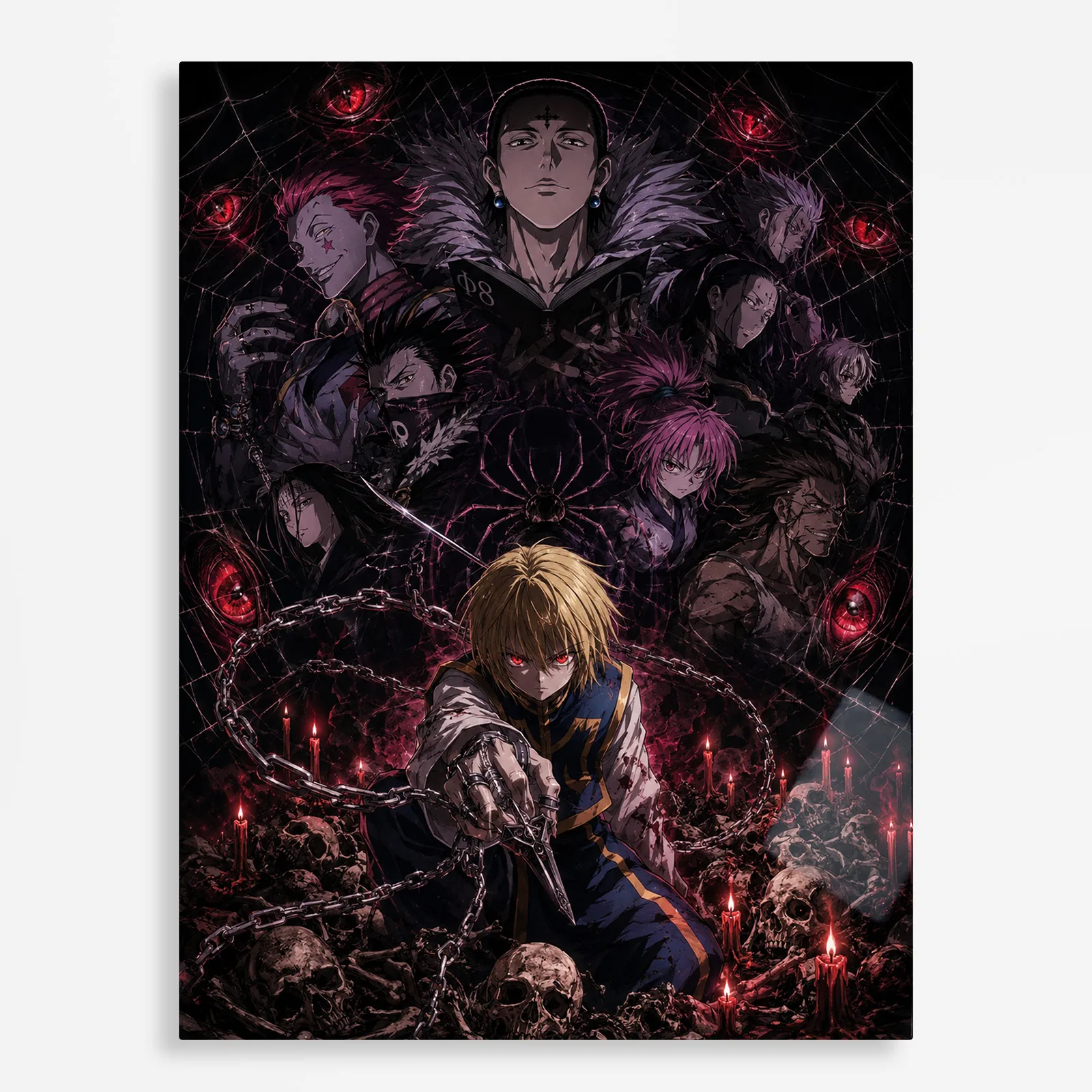 anime metal poster (183) s1 Anime Metal Poster Wall Decor - HXH - Image 1