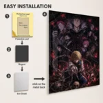 Anime Metal Poster Wall Decor - HXH - Image 2