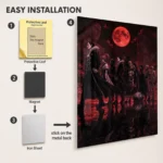 Anime Metal Poster Wall Decor - HXH Phantom Troupe - Image 2