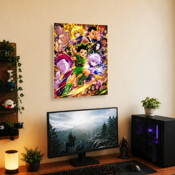 Anime Metal Poster Wall Decor - HXH - A - Image 5