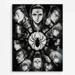 Anime Metal Poster Wall Decor - HXH Phantom Troupe - A