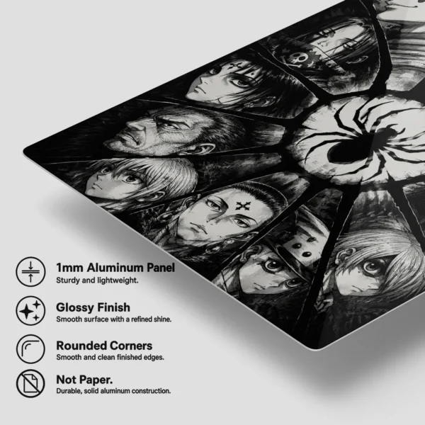 Anime Metal Poster Wall Decor - HXH Phantom Troupe - A - Image 6