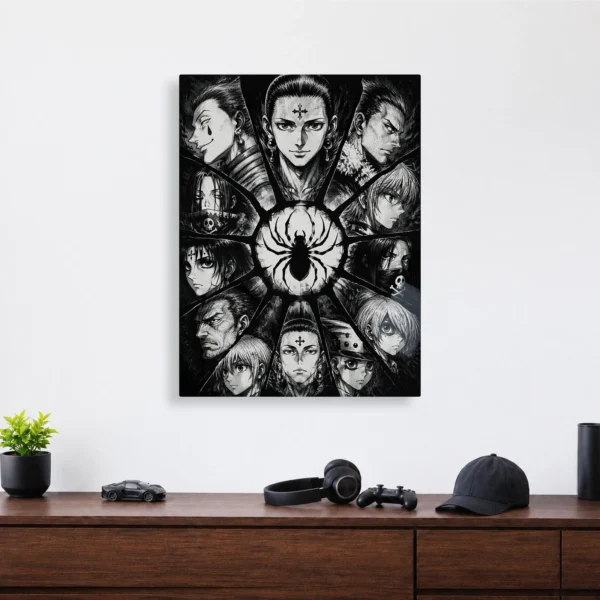 Anime Metal Poster Wall Decor - HXH Phantom Troupe - A - Image 4
