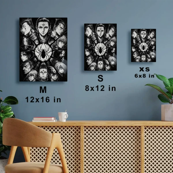 Anime Metal Poster Wall Decor - HXH Phantom Troupe - A - Image 7