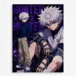 Anime Metal Poster Wall Decor - HXH Killua - A