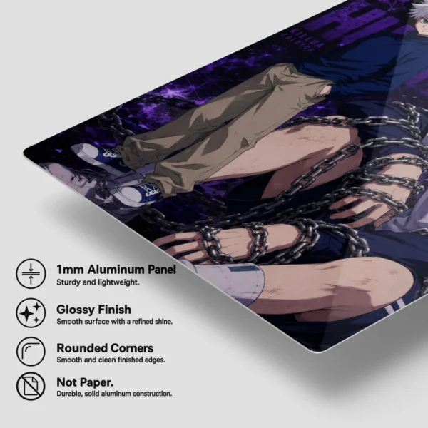 Anime Metal Poster Wall Decor - HXH Killua - A - Image 6