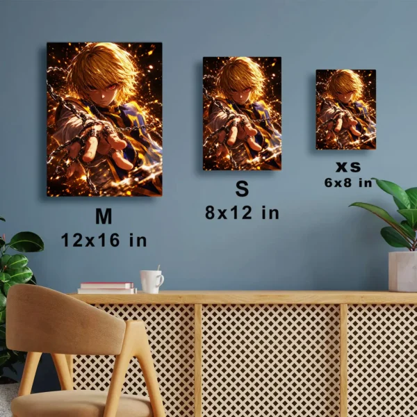 Anime Metal Poster Wall Decor - HXH Kurapika - Image 7