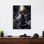 Anime Metal Poster Wall Decor - HXH Kurapika - A - Image 4