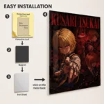 Anime Metal Poster Wall Decor - HXH Kurapika - B - Image 2