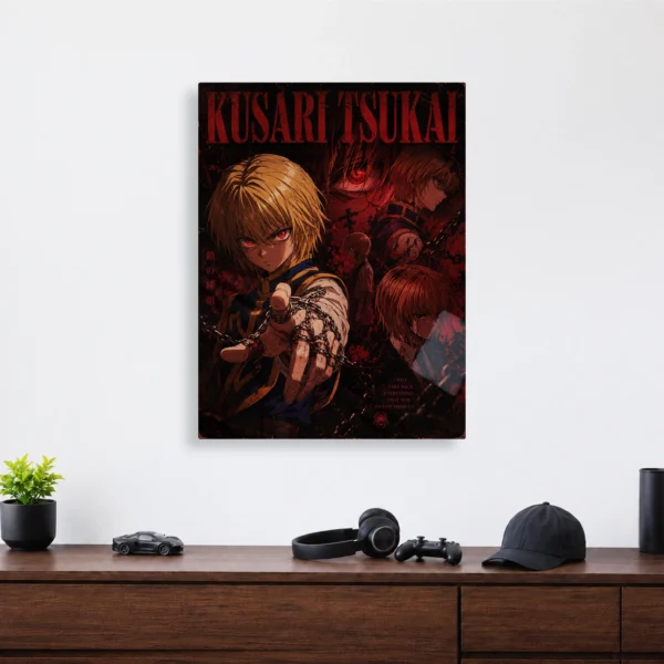 Anime Metal Poster Wall Decor - HXH Kurapika - B - Image 4