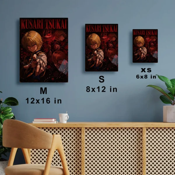 Anime Metal Poster Wall Decor - HXH Kurapika - B - Image 7