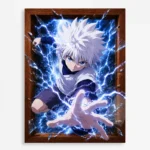 Anime Metal Poster Wall Decor - HXH Killua - B