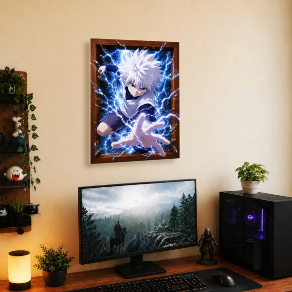 Anime Metal Poster Wall Decor - HXH Killua - B - Image 5