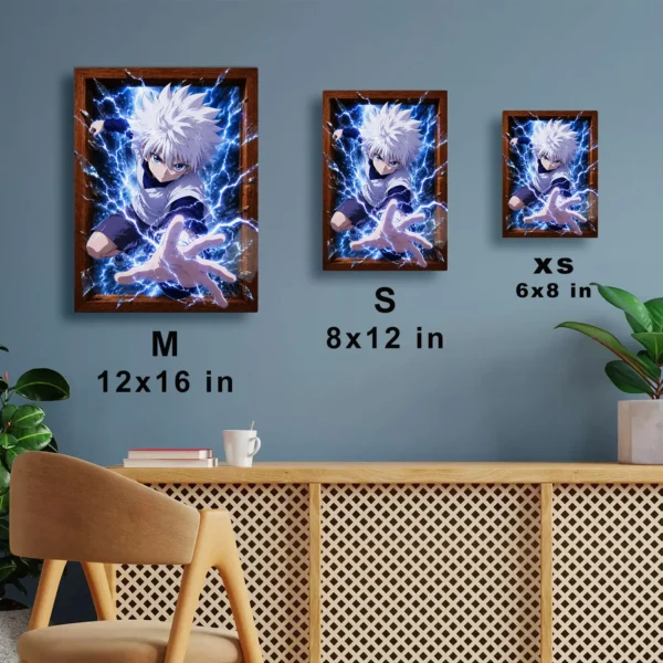 Anime Metal Poster Wall Decor - HXH Killua - B - Image 7
