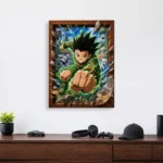 Anime Metal Poster Wall Decor - HXH - B - Image 4