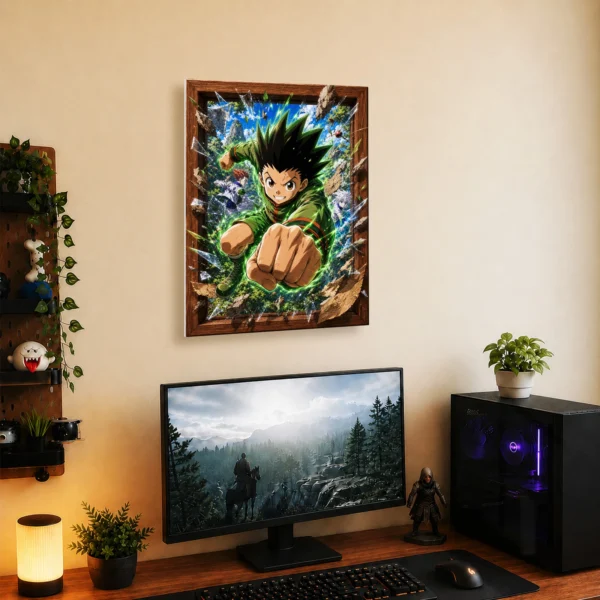 Anime Metal Poster Wall Decor - HXH - B - Image 5