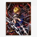 Anime Metal Poster Wall Decor - HXH Kurapika - C