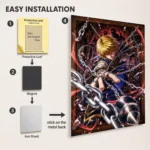 Anime Metal Poster Wall Decor - HXH Kurapika - C - Image 2